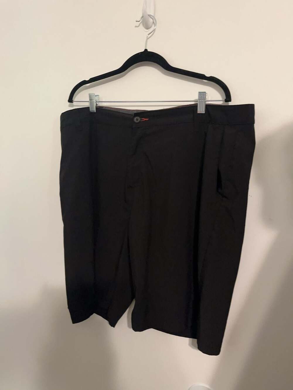 Surf Style Men's Performance Hybrid Board Shorts Black Size 42